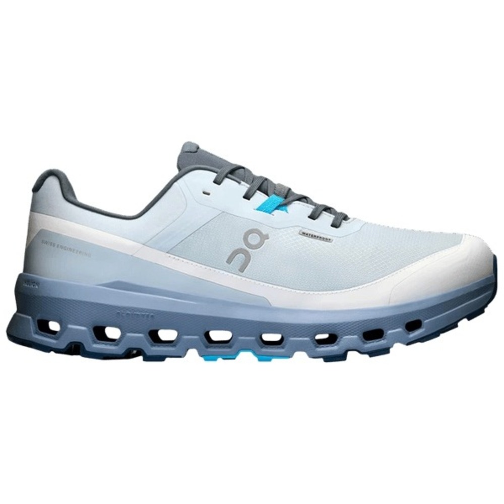 NEW: Men's On Cloudvista 2 Waterproof Running Shoes - Size 14 - Arctic Chambray
